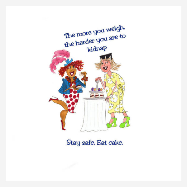 Funny birthday card for women