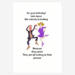 Funny Birthday card for a friend