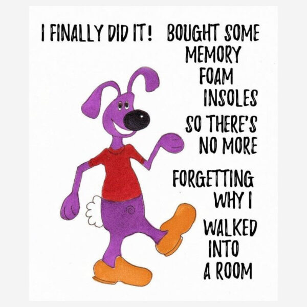 Funny Birthday card for older people