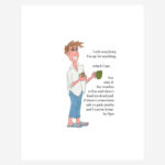 Funny birthday card for men, father, uncle, friend, son