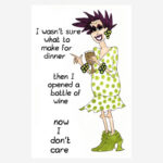 Funny birthday card for women