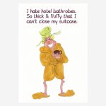 Funny birthday card for womenn