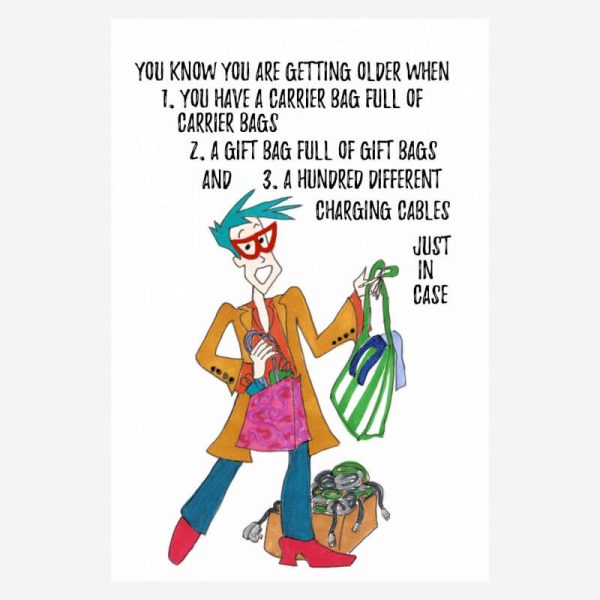 funny birthday card for older women