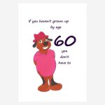 Funny 60th birthday card