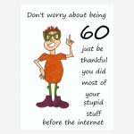 Funny 60th Birthday card