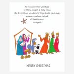 Humorous Nativity Christmas card