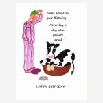 Funny Birthday card for men+drunk